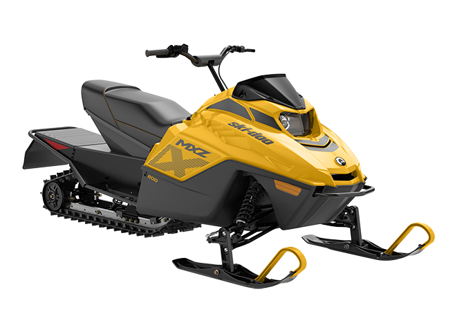 Жолта Studio MXZ 200-200 моторна санка за деца -Ski Doo 2024