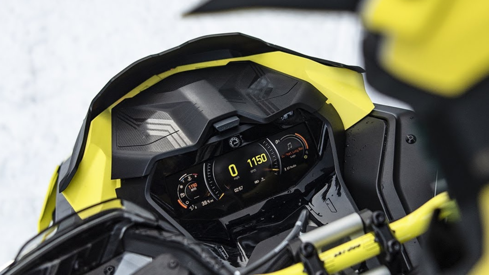 Ski-Doo 7.8" wide LCD color display